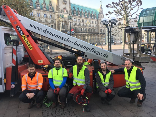 Das Team in Hamburg